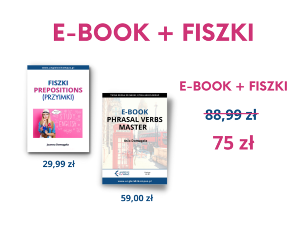 Ebook Phrasal Verbs + Fiszki: PREPOSITIONS